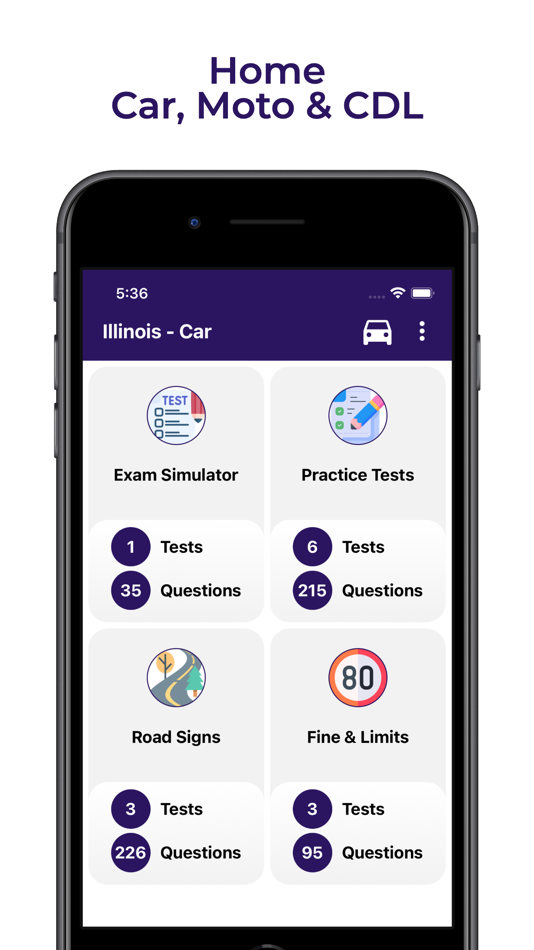 Illinois DMV Practice Test IL - 1.1.1 - (iOS)