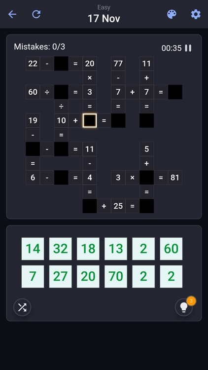 Cross Math - Math Puzzle Games screenshot-5