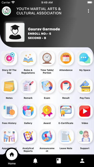 YOUTH MARTIAL ARTS & CULTURAL Screenshot