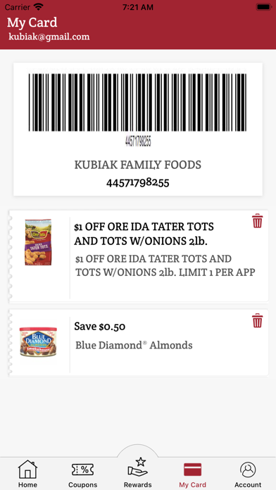Kubiak's Family Foods Screenshot