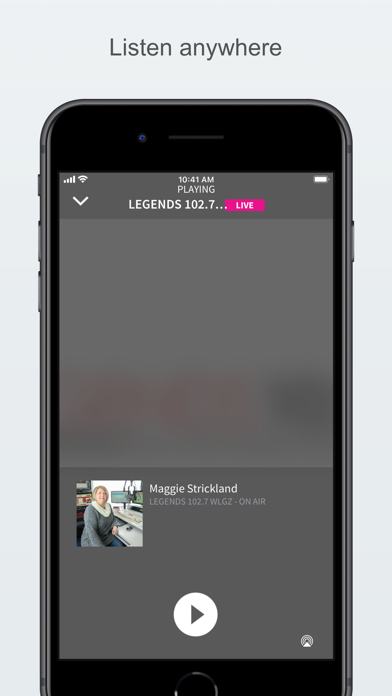 Screenshot #2 pour LEGENDS 102.7 WLGZ