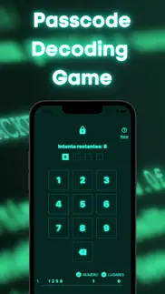 passcode hacking game : hacker iphone screenshot 1