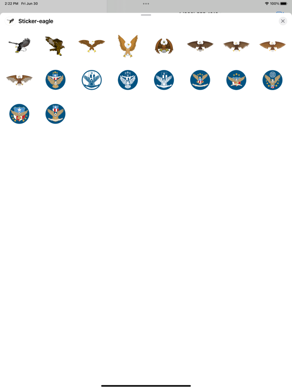 Screenshot #4 pour Autocollant aigle