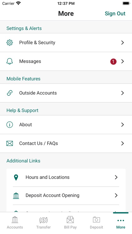 Heartland Bank Iowa Mobile screenshot-3