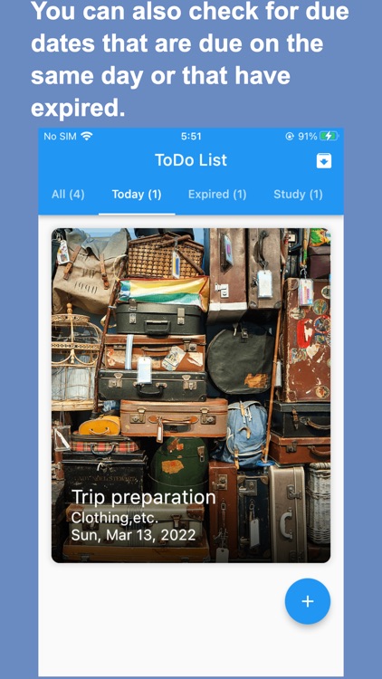 Card DE ToDo - Simple ToDoList