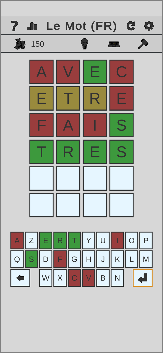Le Mot Français Défi Illimité