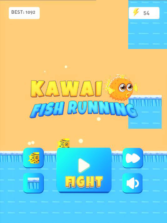 Kawai Fish Running