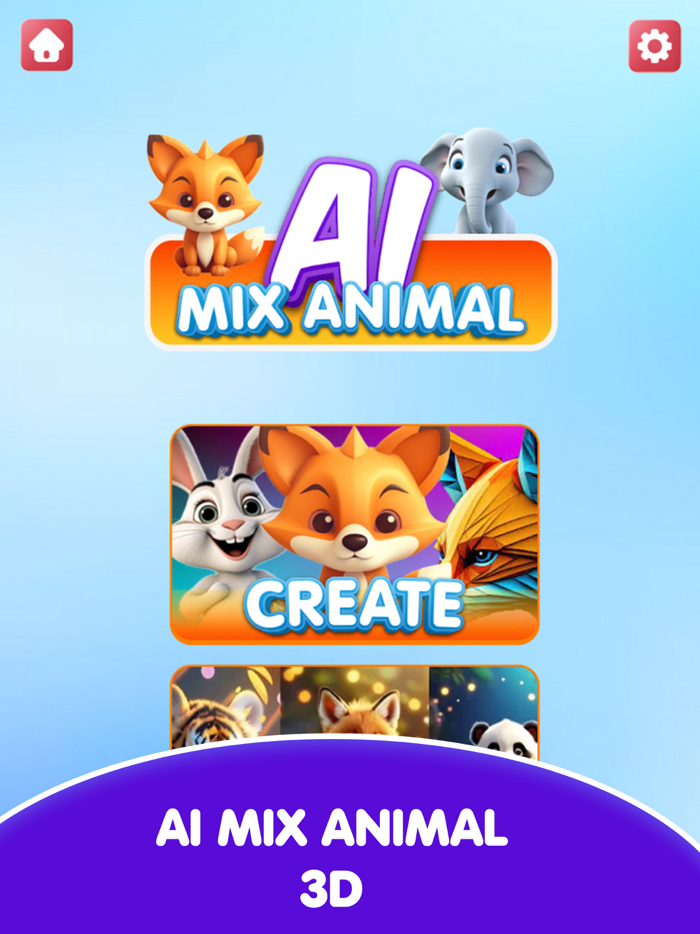 AI Mix Animals 3D