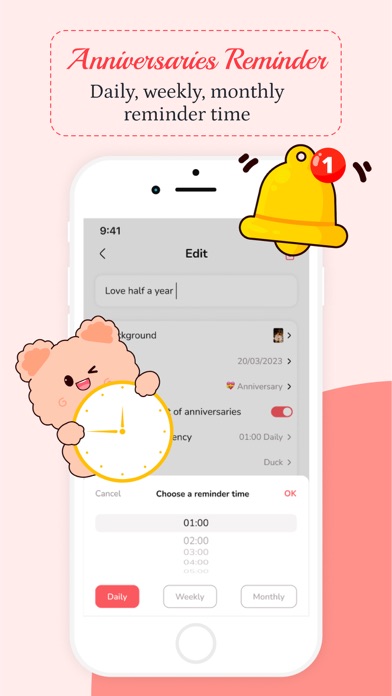 Couple App: Count Days in Love Screenshot