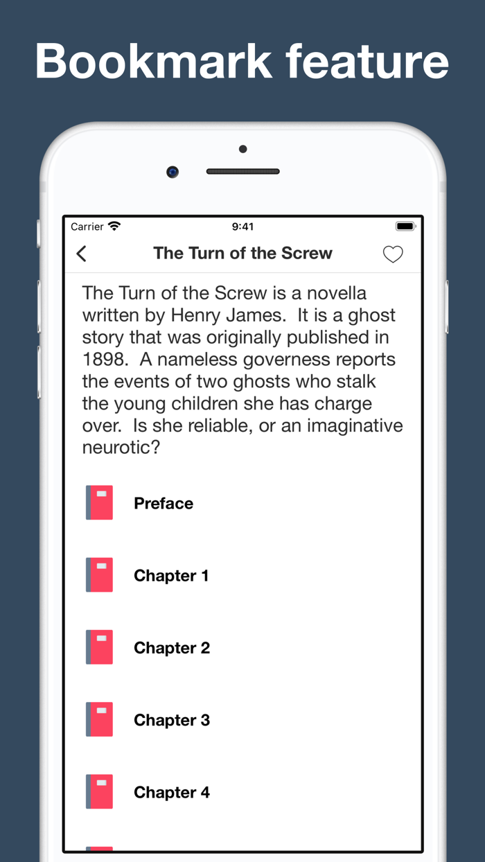 Horror and supernatural stories