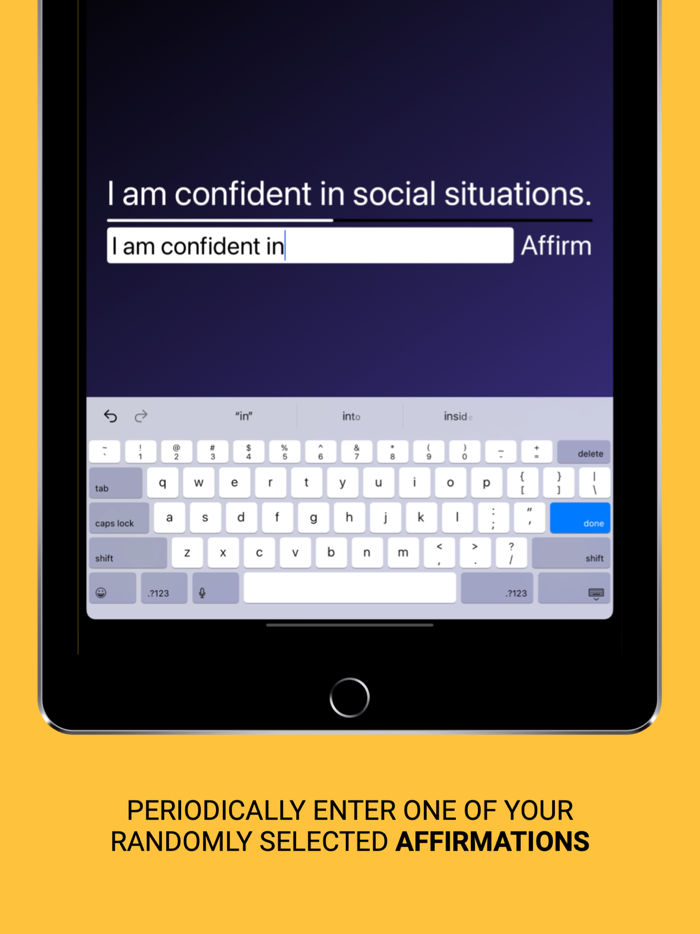 Mind Over Matter Affirmations