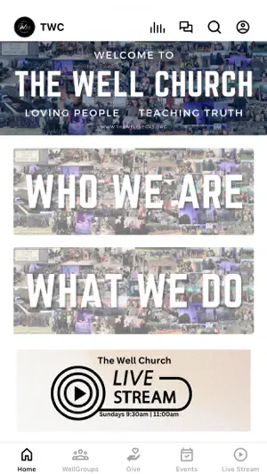 The Well Church - Henderson screenshot 1
