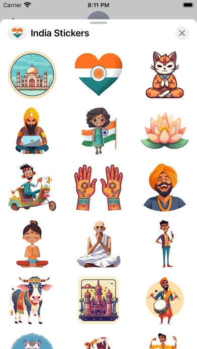 India Stickers Screenshot