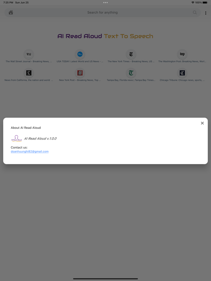 AI Read Aloud Text To Speech