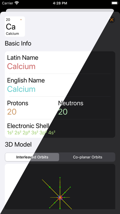 ChemAssist:Periodic Table Screenshot