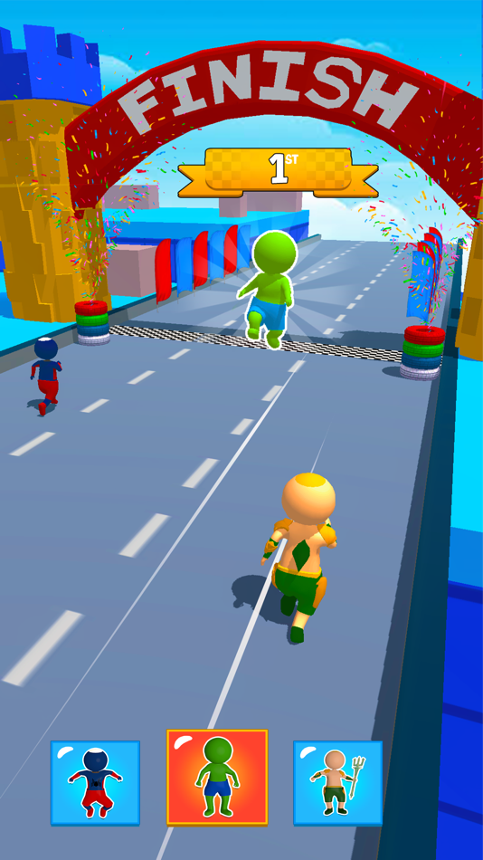 #4. Super Powers in a Race (iOS) 由: Seher Anwar