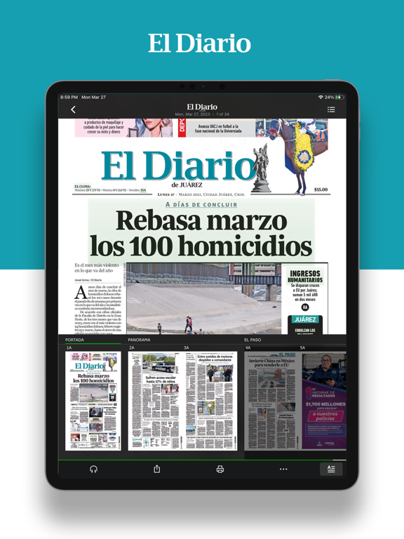 Screenshot #5 pour Diario MX