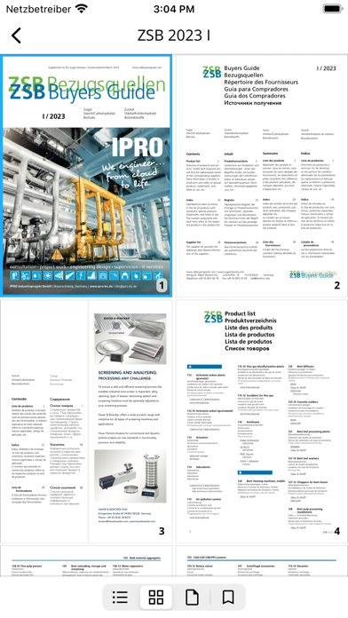 Sugar & Sweetener Publications Screenshot