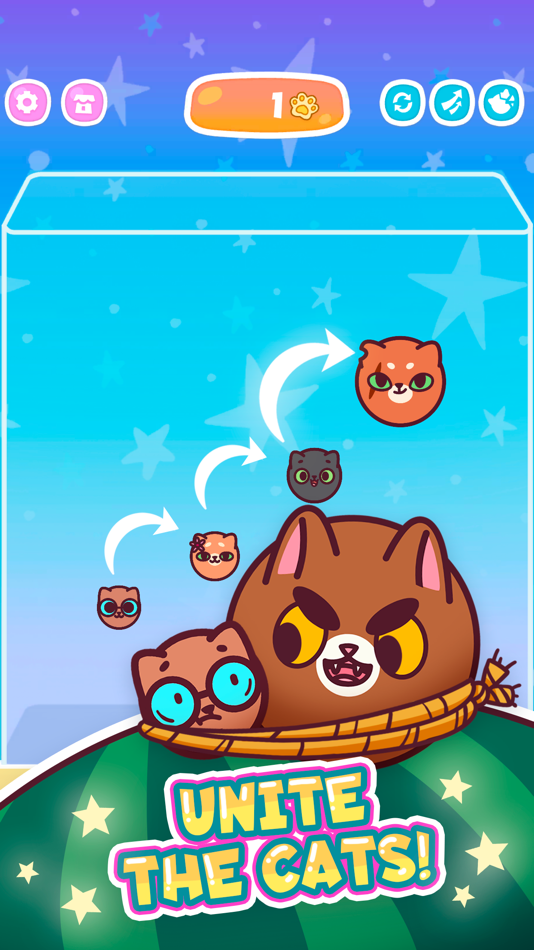 #1. Watermelon Cats (iOS) Podle: Pimpochka Games TOO