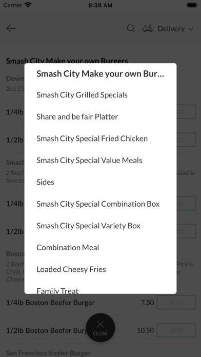 Smash City Burger Bar Screenshot