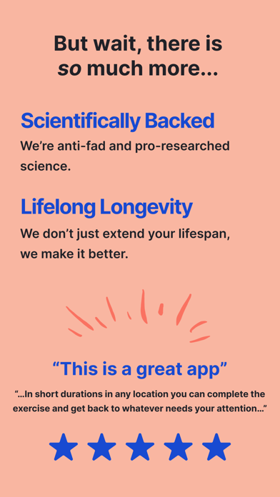 Burst Fitness Screenshot