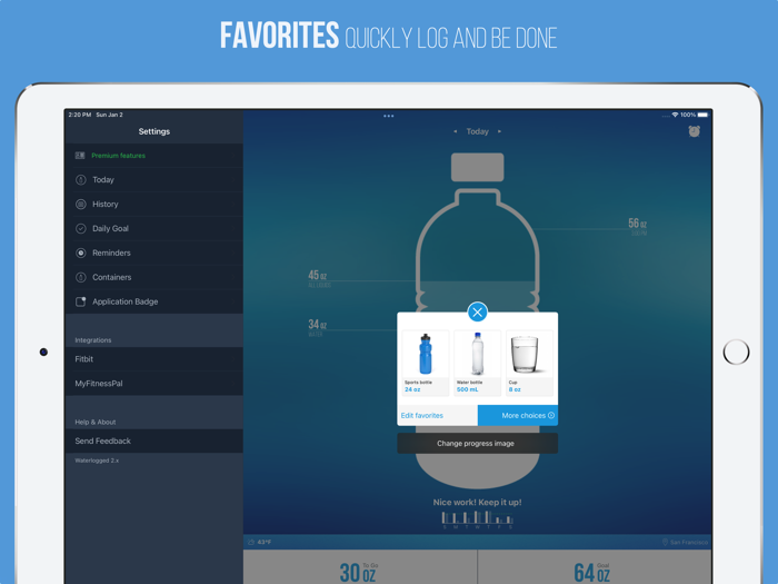 Waterlogged — Drink More Water