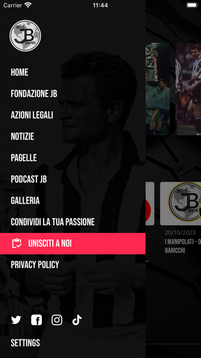 Fondazione Jdentità Bianconera Screenshot