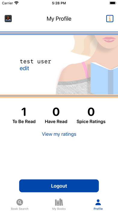 BetweentheBookCovers Screenshot