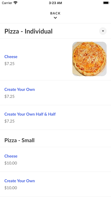 West Hills Pizza Company Screenshot