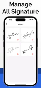 Signature Scan - Digital Sign screenshot #6 for iPhone