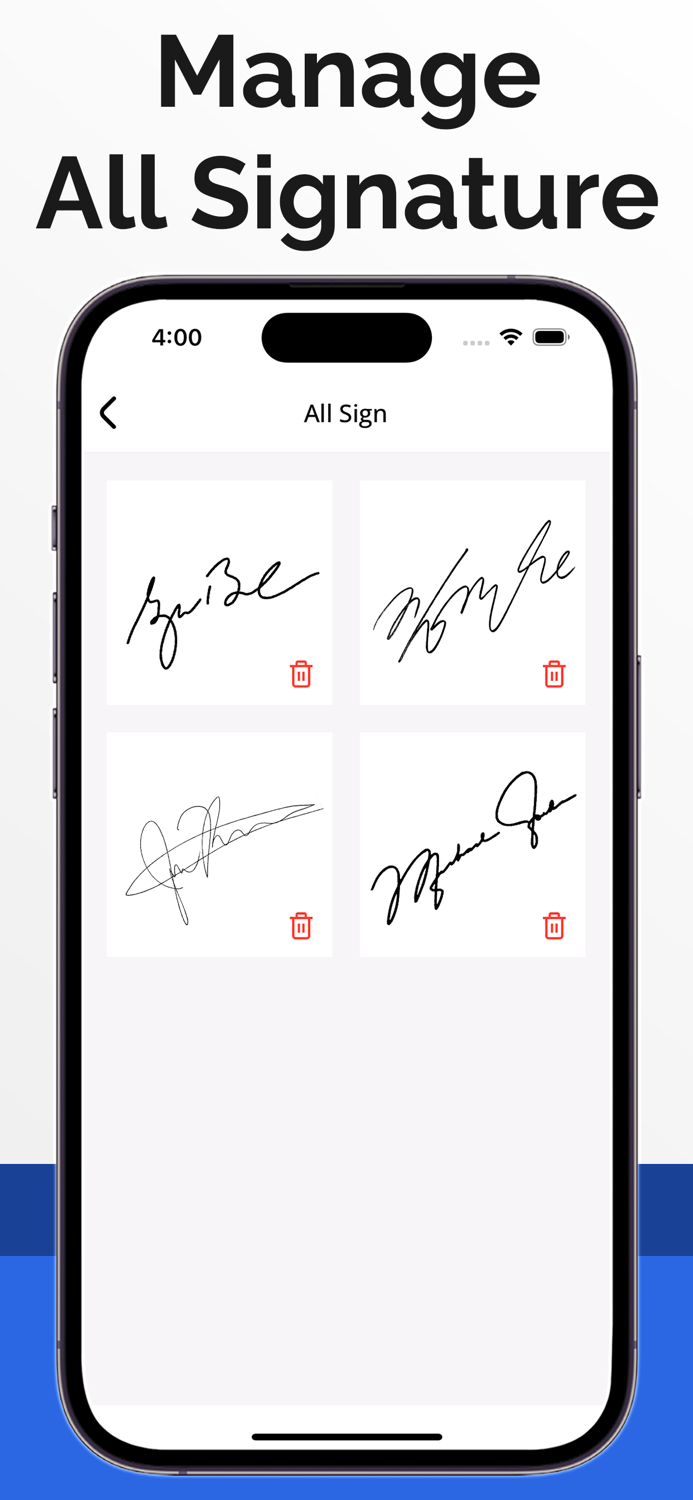 Signature Scan - Digital Sign