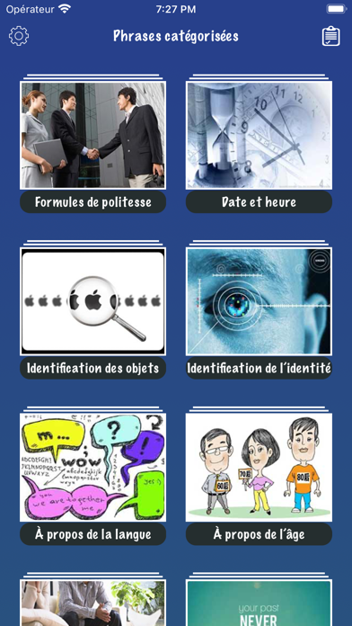 Screenshot #1 pour Phrases en anglais