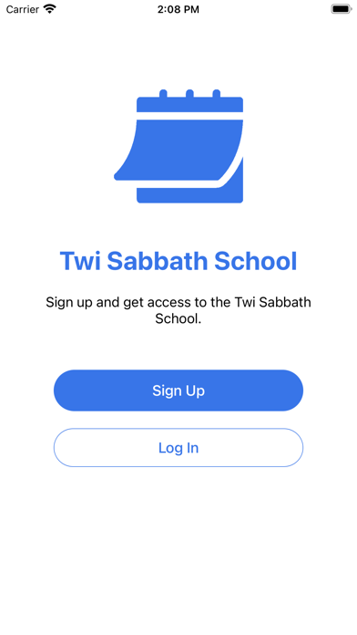 Twi Sabbath School Screenshot