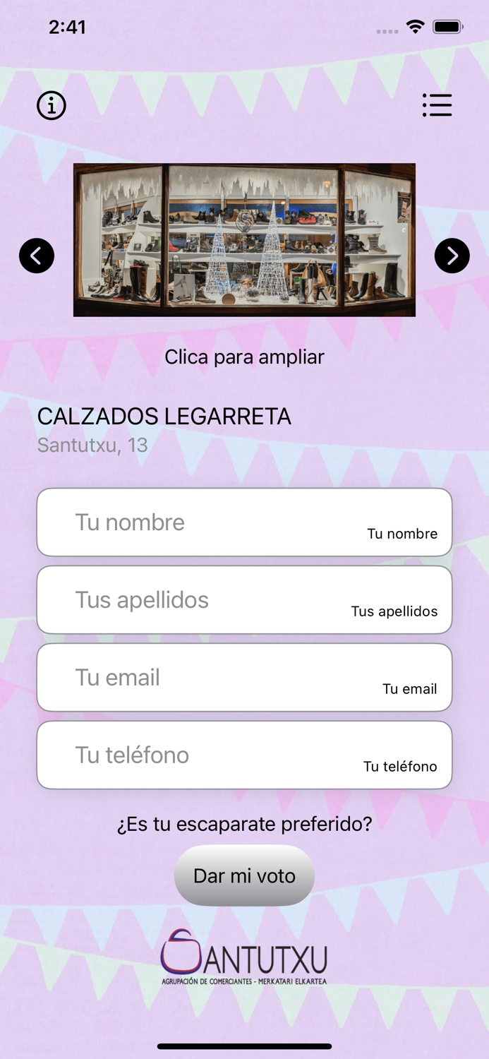 Concurso Escaparates Santutxu