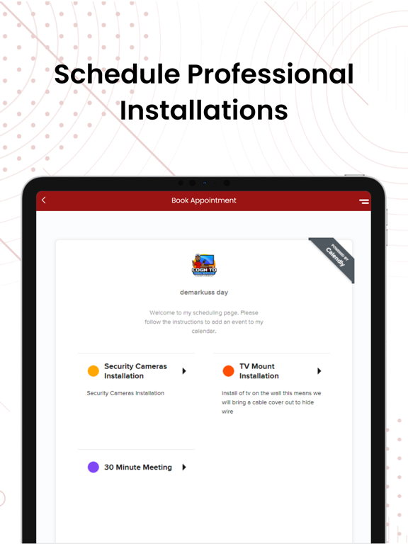 Cognito Media Services iPad screenshot 2 - Utilities app