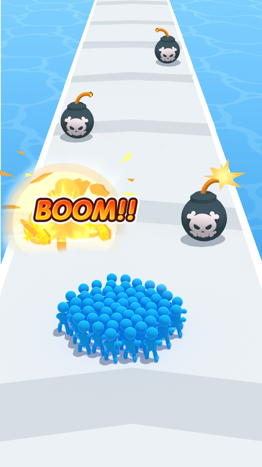 #3. Count Running - Crowd Rush (iOS) By: Xiamen Shanzheng Technology Co., LTD
