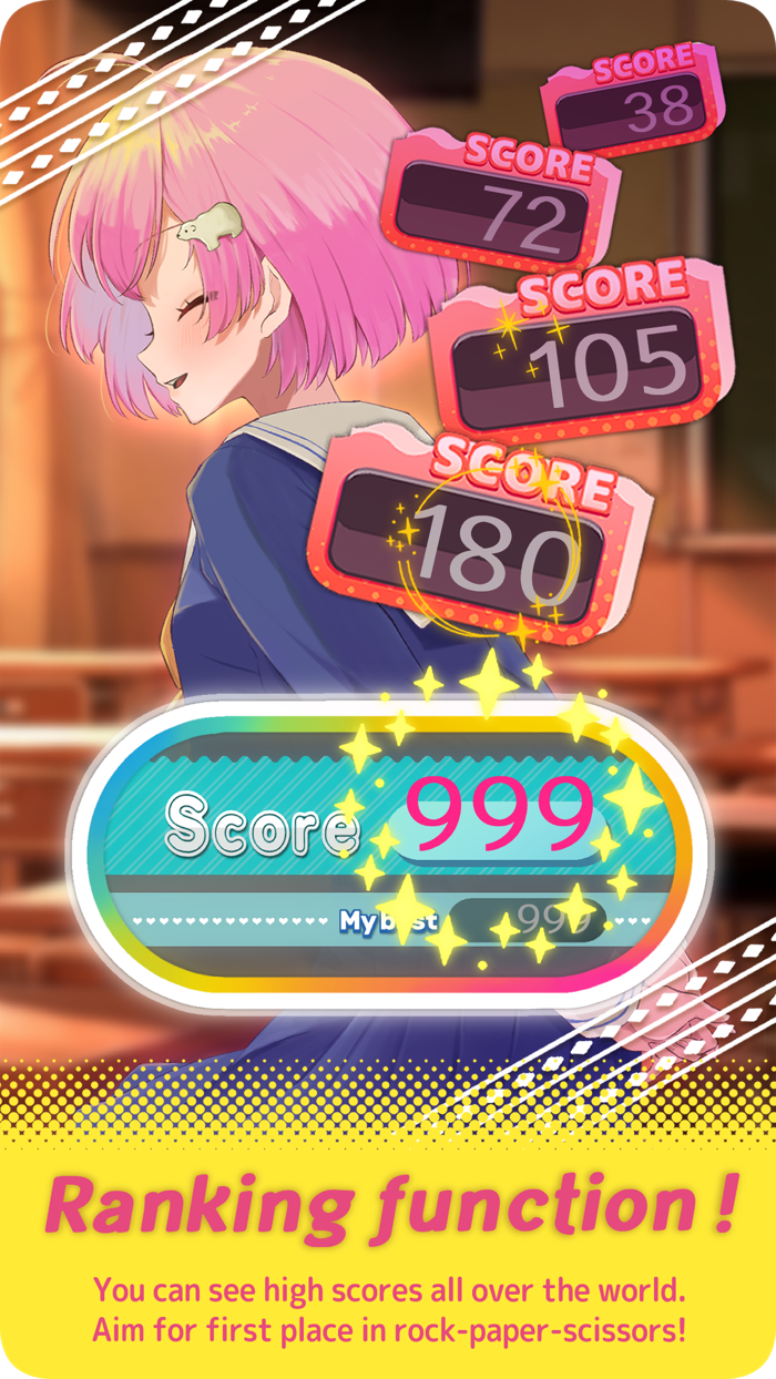 Cheery Rock Paper Scissors