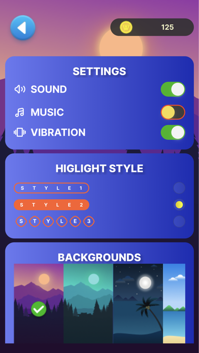 Wonderword Word Search Screenshot