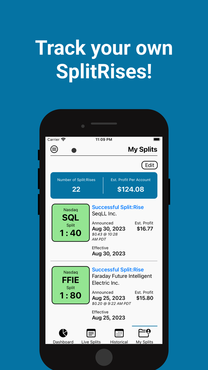 SplitRise - Bite-size Profits