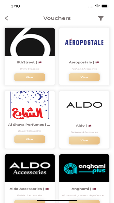 Horizon Rewards Qatar Screenshot