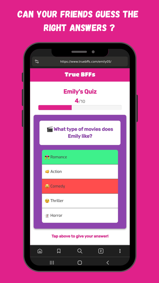 #4. TrueBFF- BFF Test (iOS) Με: Pixel Relic