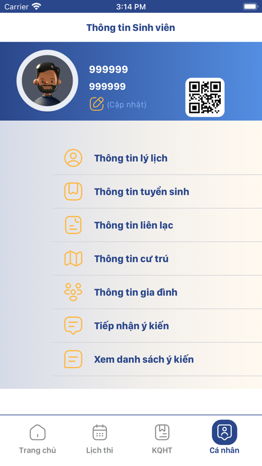 #6. HUL Student (iOS) 由: Cantho University Software Center