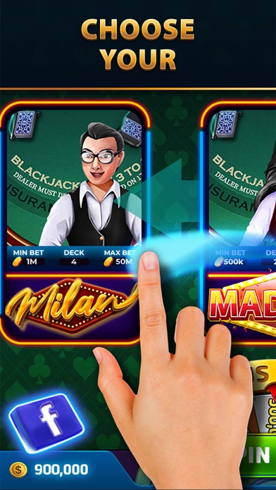 Blackjack Pro — 21 Card Games Screenshot