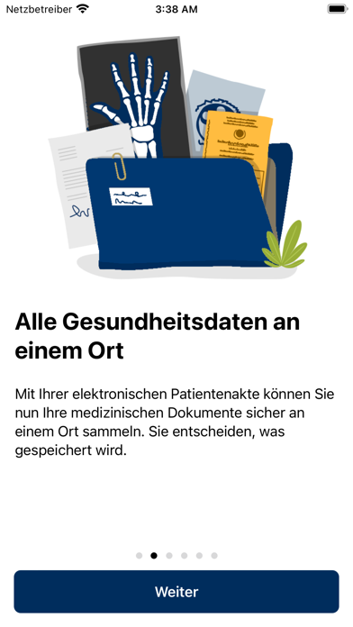 meine BKK W&F ePA Screenshot