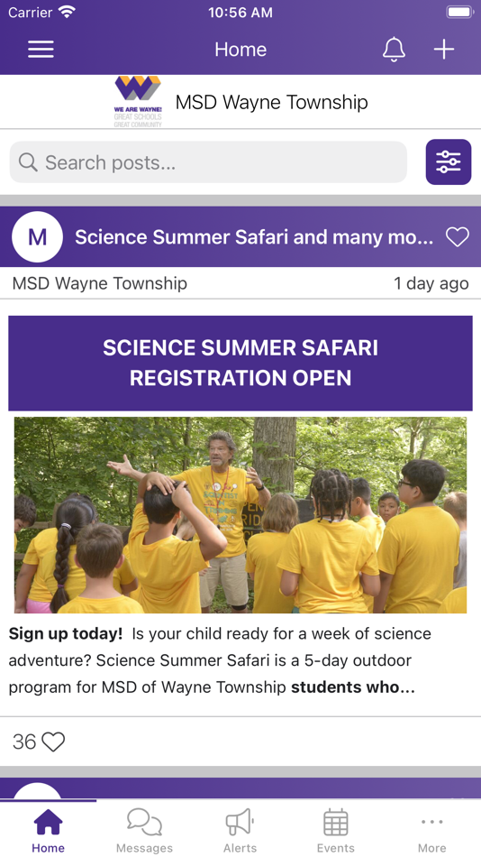 #5. MSD Wayne App (iOS) 由: ParentSquare
