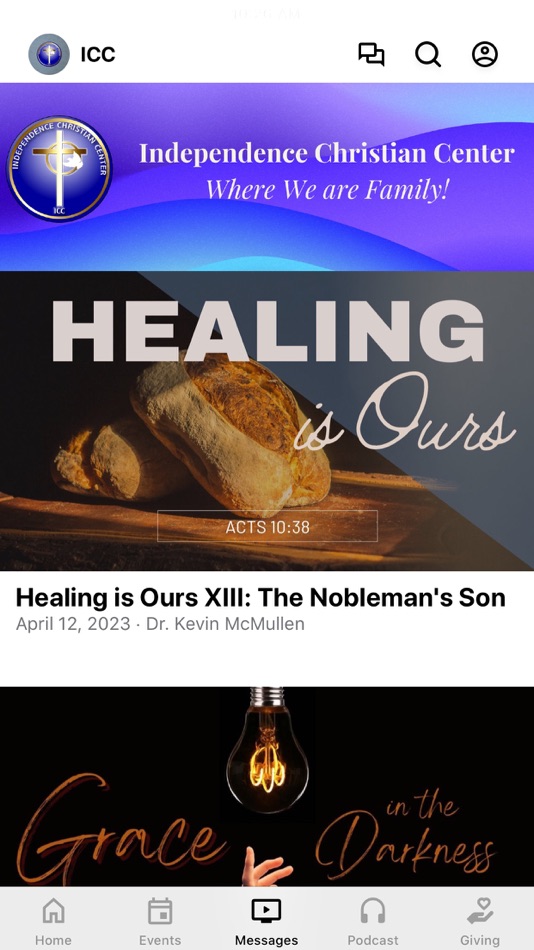 #2. Independence Christian Center (iOS) By: Independence Christian Center Inc