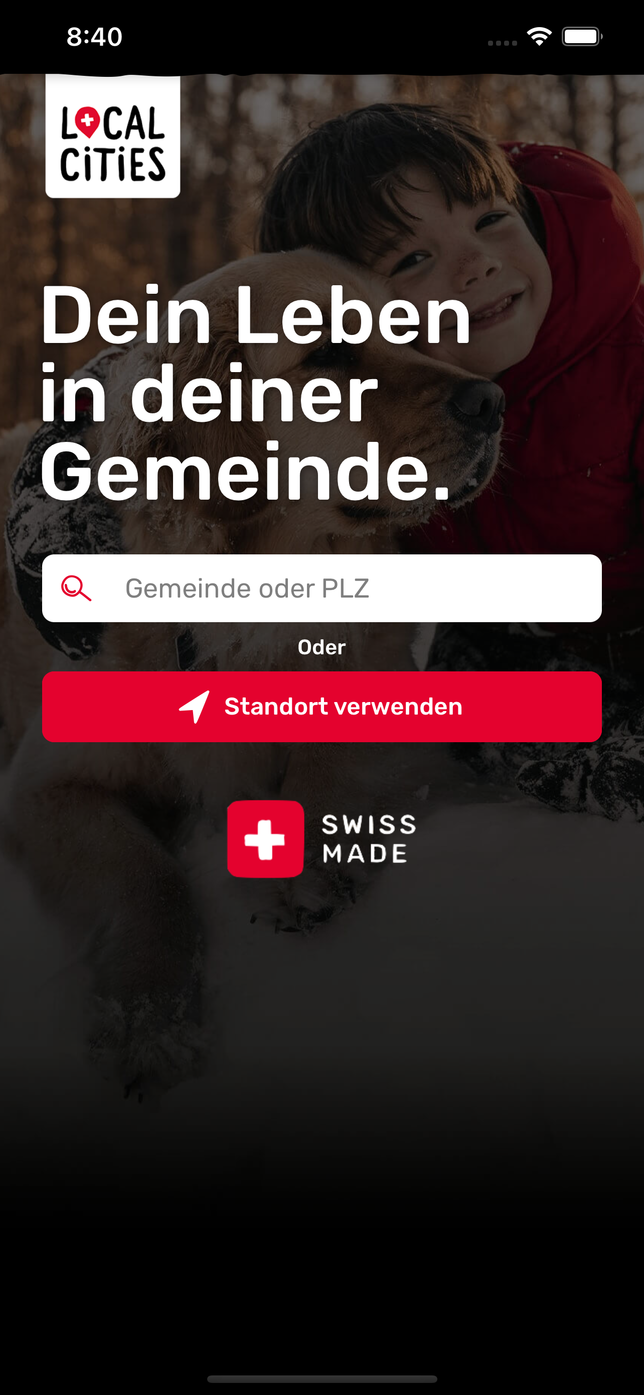 Localcities. Gemeinden Schweiz
