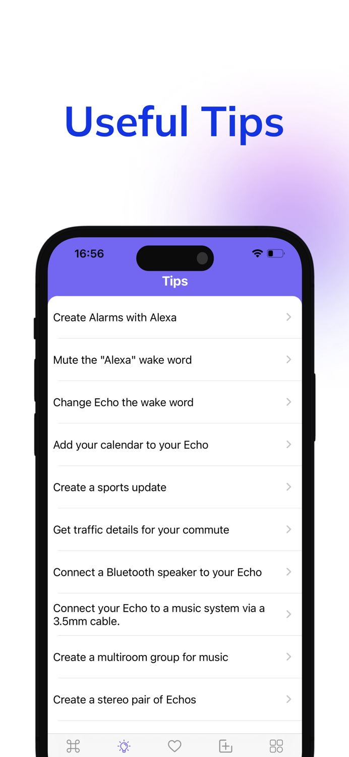 Commands Setup and Tip for Alexa