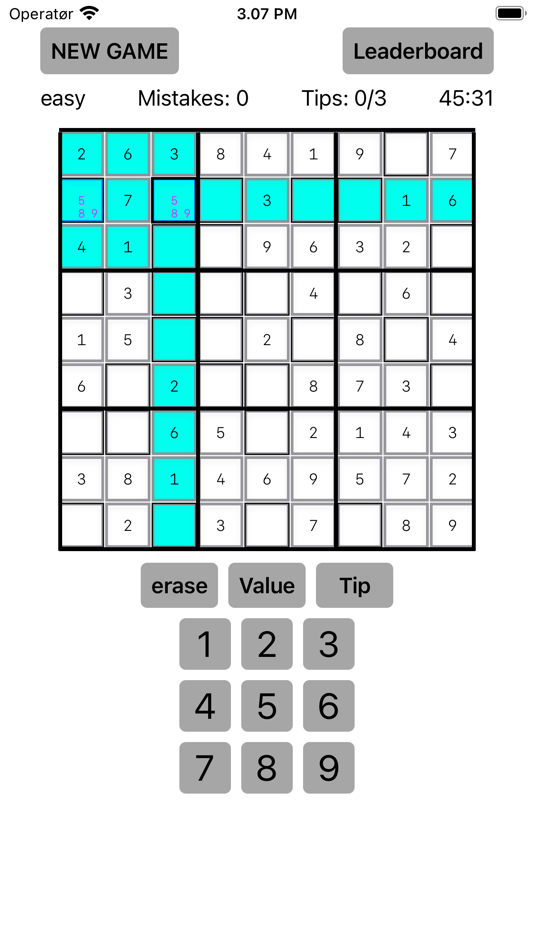 #1. Sudoku no Interrupting ads (iOS) 来自: Thomas Wix