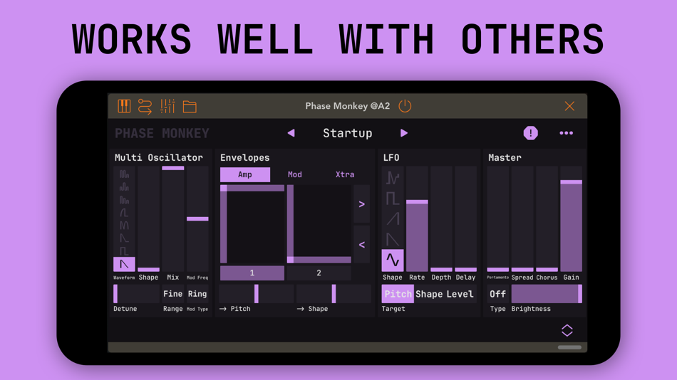 #2. Phase Monkey — Poly Synth (macOS) 由: Sketch Audio, LLC